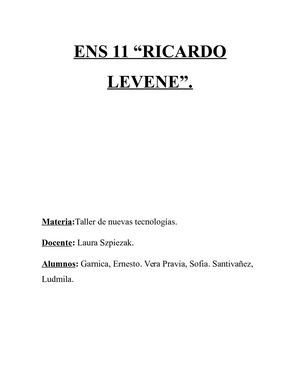 Para Conocerlas Y Conocerlos Trabajo Colaborativo Ens 11