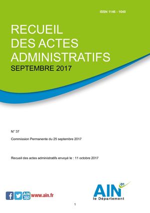 Cp 25 Septembre 2017 Avec Annexes