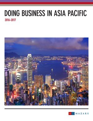 Mazars - Doing Business In Asia Pacific 2016-2017