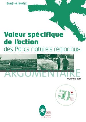 Valeur spécifique de l'action des Parcs natursl régionaux