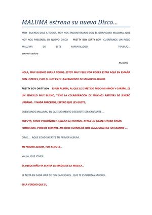 MALUMA Estrena Su Nuevo Disco