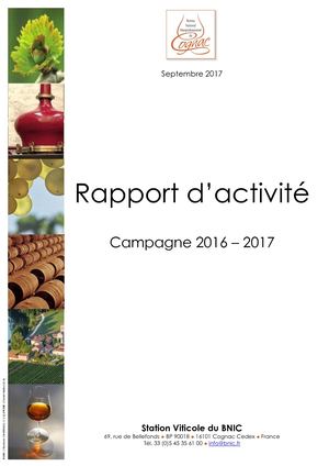 Rapport Activite Station campagne 2016-2017