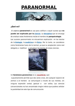 Paranormal Gbi
