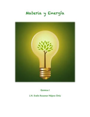 Materia Y Energía