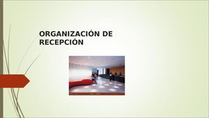 Organización De Recepción