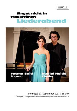 KADD Programmheft Liederabend Fatma Said 17 09 2017