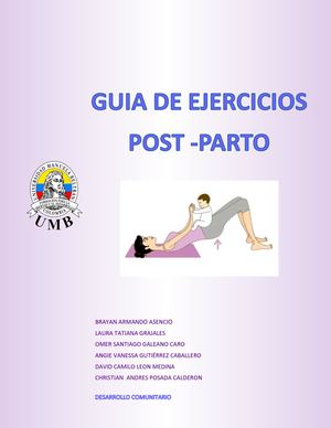 Ejercicios Postparto