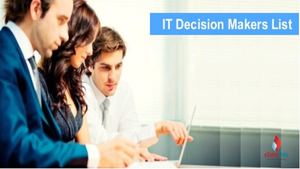 It Decision Makers Email List