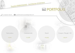 Portfolio Pauline Barussaud - Architecte d'intérieur