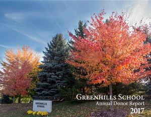 Greenhills Annual Donor Report 2017