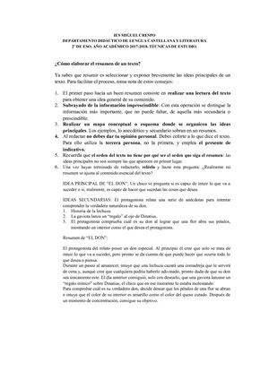 Consejos Para Hacer Un Buen Resumen