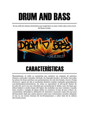 Drum And Bass Revista