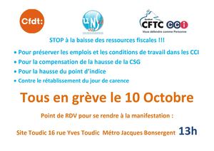 Intersyndicale Manifestation