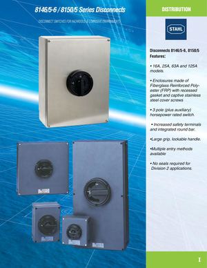 Stahl Cajas Seccionadoras