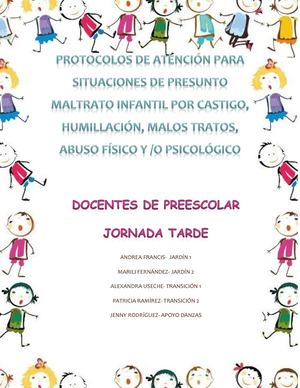 Estrategias Para Socialización De Protocolo Ruta De Violencia Infantil,