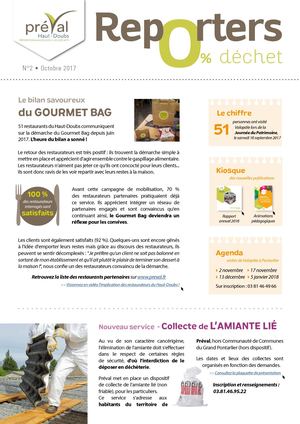 [ LETTRE D'INFO n°2 ] Reporters 0% déchet