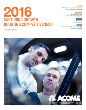 Acome – 2016 Business Report