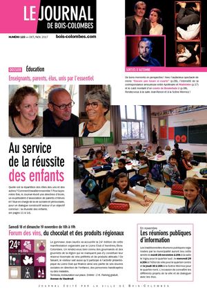 JBC n°123 - Le journal de Bois-Colombes OCT-NOV 2017