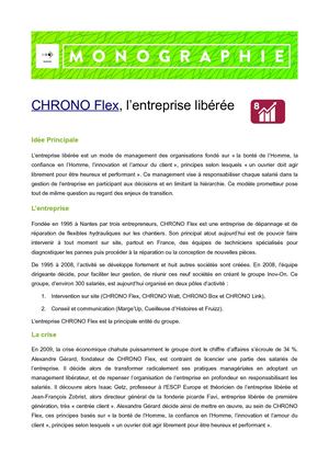 Monographie Chrono Flex