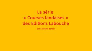 Album Labouche course landaise