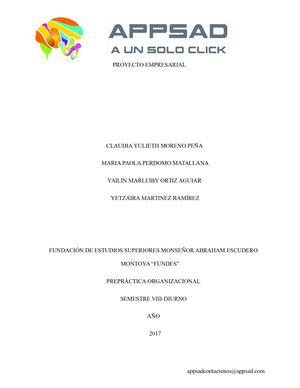 DOCUMENTO ORGANIZACIONAL