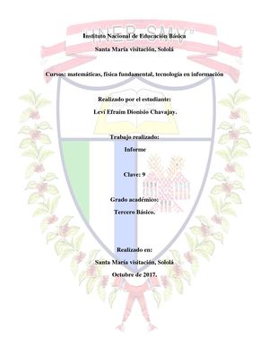 Leví Efrain Dionisio Chavajay