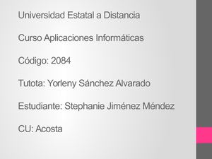 Aplicaciones Informáticas