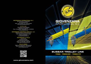 Giovenzana International B V Busbar Trolley Line System Tr60 Tr85h5p Tr85h7p