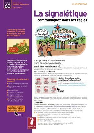 Fiche Technique 60 Enseigne Et Signalétique