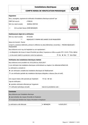 Electricité bureauveritas