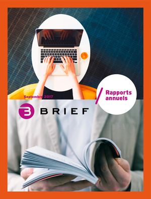 Agence Brief - Livret Rapport Annuel 2017