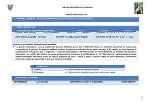 Unidad Didáctica N° 06 - 2017 - HGE