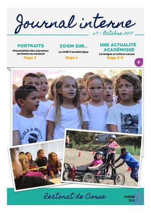 Journal Interne Octobre 2017 N°1