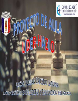 Proyecto De Aula Líder Hazlo