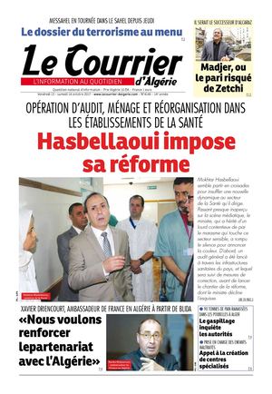 Le Courrier D'Algérie Du Samedi 14 Octobre 2017