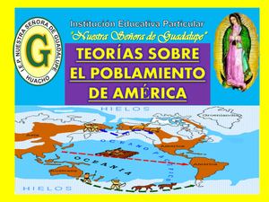 Poblamiento De América