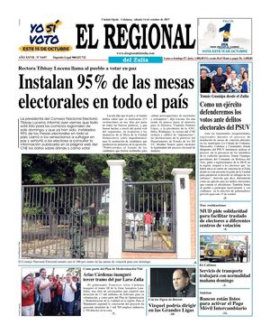 El regional del zulia 14-10-2017