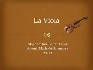Trabajo Musica Viola