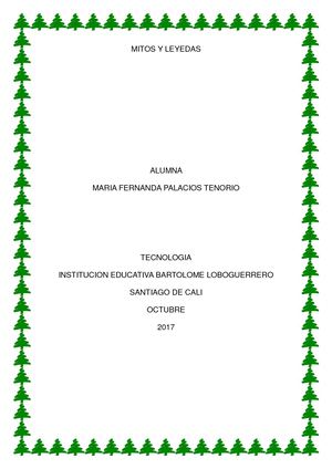 Mitos Y Leyendas