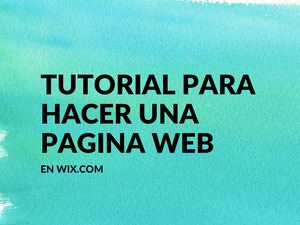 Tutorial Wix