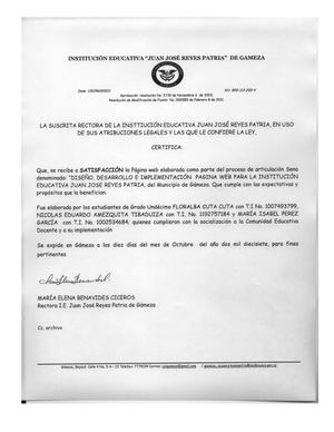 Carta De Aceptacion