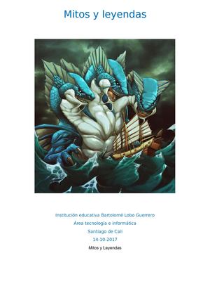 Mitos Y Leyendas Jean Paul Giraldo Daza