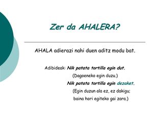 Ahalera