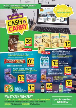 Volantino N°5 Family Cash and Carry Corigliano