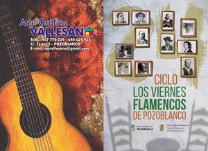 POZOBLANCO NEWS: Programa 24 Ciclo Viernes Flamencos Pozoblanco