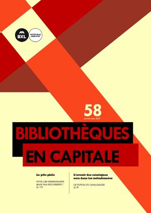 Bibliothèques en Capitale, n°58