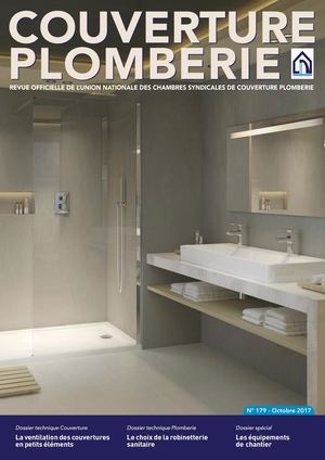 Couverture Plomberie N° 179 - octobre 2017