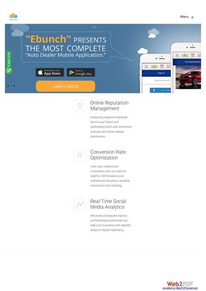 Ebunch - Vancouver SEO Company