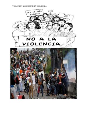 Una Mirada A La Violencia Social Y Su Incidencia En La Vida Cotidiana