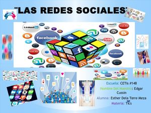 Las Redes Sociales¨ Power Point